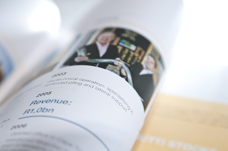 Stefanutti Stocks 2013 annual report integrated report annual integrated report financial results Sigil Design Bureau Rosalie Pike