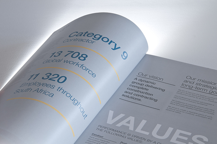 Stefanutti Stocks 2013 annual report integrated report annual integrated report financial results Sigil Design Bureau Rosalie Pike