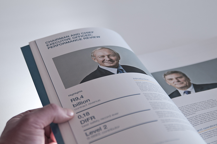 Stefanutti Stocks 2013 annual report integrated report annual integrated report financial results Sigil Design Bureau Rosalie Pike